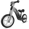 „Ricokids RC-615“ medinis balansinis dviratis, juodas ir baltas