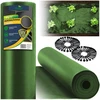 Sodo agrotekstilė 1,6 m x 50 m 90 g/m2 + 100 „Plonos“ smeigtukų - žalia