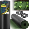 Nukido Sodo agrotekstilė 1,6 m x 50 m 90 g/m2 + 100 „Plonos“ smeigtukų - juoda ir žalia
