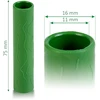 Stulpinės jungtys 11mm Plonos PL-941 žalios 10 vnt.