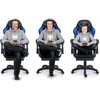 Sofotel Žaidimų kėdė, ergonomiška biuro kėdė, reguliuojama kompiuterio kėdė, su juosmens atrama, supimo funkcija