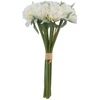 Home4You Dirbtinė gėlė „FLOWERLY“ (20 cm), 9 vnt. pavasario gėlių puokštė, įvairių rūšių