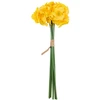 Home4You Dirbtinė gėlė „FLOWERLY“, 40 cm, 6 vnt. narcizų puokštėje, geltoni