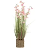 Home4You Dirbtinė gėlė SODE H87cm, violetinė campanula, žolė su vazonu