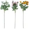 Dirbtinės gėlės „FLOWERLY“ „Ranunculus“ žiedai, 7 vnt., įvairių spalvų
