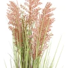 Home4You Dirbtinis augalas GARDEN H87cm, oranžinis sorgas, žolė su vazonu