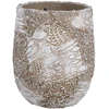 Gėlių vazonas „SUNNY CORAL“, D24 x H29,5 cm, smėlio spalvos