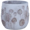 Gėlių vazonas „SUNNY FLORE“, D 23,5 x H 21 cm, baltas