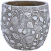 Gėlių vazonas „SUNNY SHELL“, D27 x H25 cm, smėlio spalvos