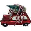 Kalėdinis papuošalas JOY CAR 10cm, stiklas