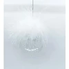 Kalėdinis papuošalas JOY FLUFFY D8cm, stiklas