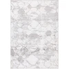 Kilimas SALAMANCA-3, 200x285cm, sidabrinis/baltas