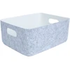 Krepšelis LIDO FELT 33x25xH14cm, šviesiai pilkas