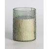 Home4You Kvapnioji žvakė stiklinėje dėžutėje NATURE Žalias H13cm, Evergreen