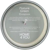 Home4You Žvakė NATURE Žalias H9.5cm, Evergreen
