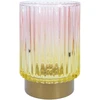 LED šviestuvas WINGS AMBER H13cm daugiaspalvis, su taimeriu