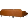 Lova Kampinė sofa „HAVANNA LC“, konjako rudos spalvos