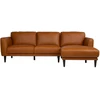 Lova Kampinė sofa „HAVANNA RC“, konjako rudos spalvos