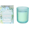 Lova Žvakė „PURE BOTANICS“, D 7,5 × H 9,5 cm, kokoso ir vanilės aromatas