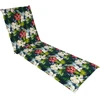 Pagalvėlė kėdei SUMMER FLOWER 55x190x5cm, tamsiai gėlėta
