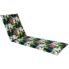 Pagalvėlė kėdei SUMMER FLOWER 55x190x5cm, tamsiai gėlėta