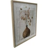 Sienų meno kūrinys WALLY 40x50cm, augalai apvalioje vazoje