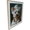 Sienų meno kūrinys WALLY 40x50cm, mažytis šuo