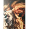 Sienų meno kūrinys WALLY 50x70cm, liūtas