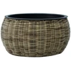 Home4You Sodinukas WICKER D37xH19cm, šviesiai rudos spalvos