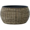 Home4You Sodinukas WICKER D48xH26cm, šviesiai rudos spalvos