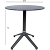 Home4You Stalas BEIDA D70xH72cm