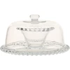 Home4You Stiklinė lėkštė 3in1 CAKE PLATE D31xH23cm