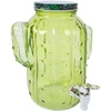 Stiklinis indas KAKTUSAS 3,5L, žalias