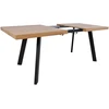 Home4You Valgomasis stalas BRIGIT 159/198x84,5xh77cm