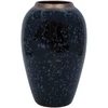Home4You Vaza „TITAN STONE“, D17 x H27 cm, juoda/pilka
