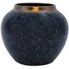 Home4You Vaza „TITAN STONE“, skersmuo 20 x aukštis 18 cm, juoda/pilka