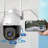IP kamera Orllo Z9 ULTRA su saulės paneliu SM6030 PRO