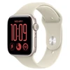 Išmanusis laikrodis Apple Watch SE 3 GPS 44mm Starlight aliuminio korpusas su smėlio spalvos sportine apyranke - M/L