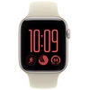 Išmanusis laikrodis Apple Watch SE 3 GPS + Cellular 44mm Starlight aliuminio korpusas su smėlio spalvos sportine apyranke - S/M