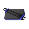 Išorinis kietasis diskas HDD Silicon Power A62 Game Drive 2TB Juodas-Mėlyna (SP020TBPHD62SS3B)
