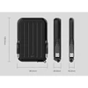 Išorinis kietasis diskas HDD Silicon Power Armor A66 1TB Juodas-Mėlyna (SP010TBPHD66SS3B)