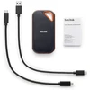 Išorinis kietasis diskas SSD SanDisk Extreme PRO Portable V2 4TB Juodas-Oranžinis (SDSSDE81-4T00-G25)