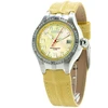 Laikrodis CHRONOTECH CT7980L-05S. Kwarcowy, Kolor geltona. Kobieta.