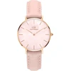 Laikrodis DANIEL WELLINGTON DW00100514. Kwarcowy, Kolor rožinė. Kobieta.