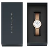 Moteriškas laikrodis DANIEL WELLINGTON DW00100681. Kvarcinis, spalvotas FLOCK.