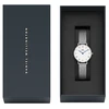 Moteriškas laikrodis DANIEL WELLINGTON DW00100684. Kvarcinis, spalvotas FLOCK.