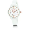 Laikrodis FOLLI FOLLIE WF15P027ZSW. Kwarcowy, Kolor balta. Kobieta.
