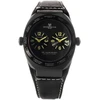 Laikrodis MONTRES DE LUXE 09BK-3003. Kwarcowy, Kolor juoda. Unisex.