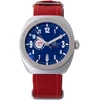 Laikrodis MONTRES DE LUXE 09MON-ALKZBLU. Kwarcowy, Kolor mėlyna. Unisex.