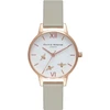 Laikrodis OLIVIA BURTON OB16CH03. Kwarcowy, Kolor balta. Kobieta.